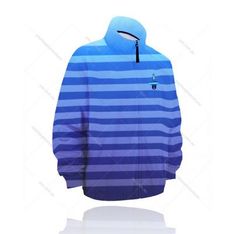 Sublimated Water Resistant Polyester Spray Jacket