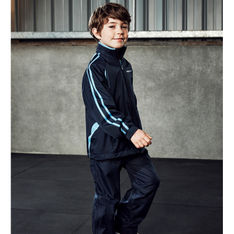 Flash Panelled Poly Microfibre Kids Tracksuits