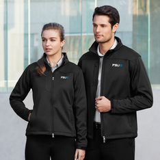 Bonded Polyester Jackets With Fleece Lining