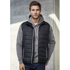 Stealth Quilted Nylon Ripstop Insulated Work Vest
