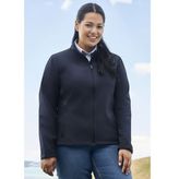 Bonded Fleece Lined Ladies Polyester Softshells