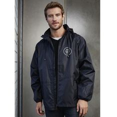 Spinnaker Shower Proof Polyester Jacket with Mesh Lining