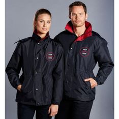Water Resistant Oxford Shell Rain Jacket With Hood