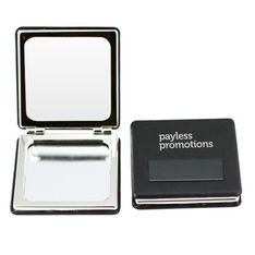 Erica Compact Mirror with Faux Leather Case and Magnification