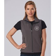 Women's Water Resistant Stretch Softshell Vests