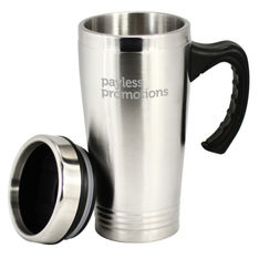 Stainless Steel Travel Mug With Handle 420ml