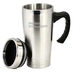 JM001 420ml Stainless Steel Promo Travel Mugs With Handle