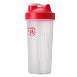 JM027L 600ml Branded Protein Shaker With Mixer