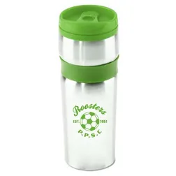 JM044 420ml Double Wall Stainless Steel Promo Travel Mugs