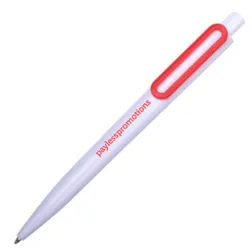 JP050 Click Action Promo Pens With White Barrel