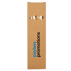 Kraft Box Coloured Pencil Set with Sharpener