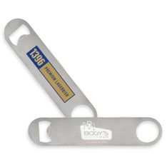 Stainless Steel Handheld Opener with Epoxy Dome