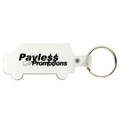 Soft PVC Car Keytags With Branding Area