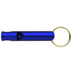 Aluminium Safety Whistle Keychain
