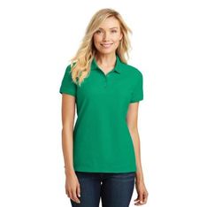 Ladies Core Classic Pique Polo Cotton Polyester Uniform Shirt