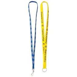 13mm Shoestring Custom Polyester Lanyard