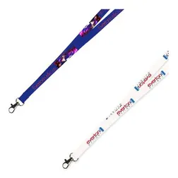 Slim Polyester Neck Lanyard Heat Transfer 10mm Width