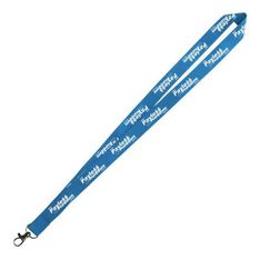 Flat Nylon 20mm Neck Strap with Secure Attachment