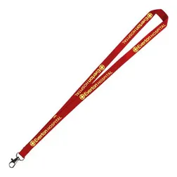 LANTUBE15CC Printed 15mm Bootlace Tube Lanyards With Attachment (Custom Dyed)