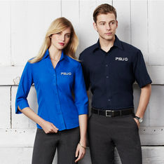 Three Quarter Sleeve Polyester Shirt