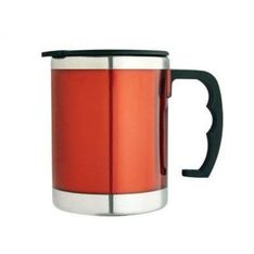 Double Wall Stainless Steel Mug with Translucent Exterior