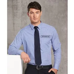 Slimmer Fit Multi Tone Gingham Shirt Men