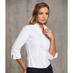 M8020Q Ladies Comfort Button-Up Shirts With Stretch - Benchmark Range