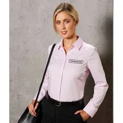 M8110L Ladies Barkley Long Sleeve Corporate Shirts