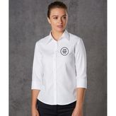 Ladies Mini Herringbone Cotton Blend Shirts