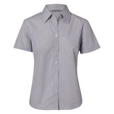 Women's Fine Stripe Polyester Cotton Shirt