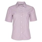 Balance Stripe Cotton Polyester Short Sleeve Shirt