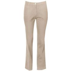 Stretch Cotton Chino Trousers for Women