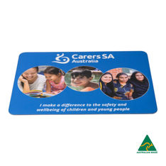 Deluxe Textured Laminate Mouse Pad Natural Rubber Base