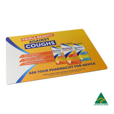 Deluxe Counter Mat A3 Textured Laminate Rubber Base