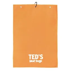 Microfiber Golf Towel with Branding Area