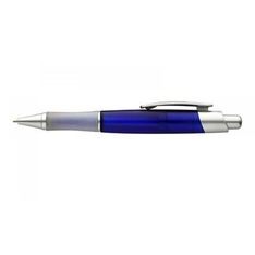 Arctic Blue Plastic Ballpoint Pen Medium Tip Black Ink