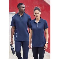 Balance Stretch Honeycomb Athletic Polo