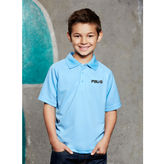 Kids Breathable CoolDry Polyester Polo