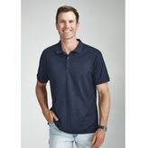 Focus Cotton Backed Pique Polo Shirt