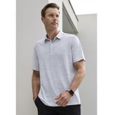 Orbit Recycled Polyester CoolDry Space Dye Mens Golf Polo