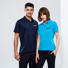 160gsm CoolDry Polyester Men's Short Sleeve Polo