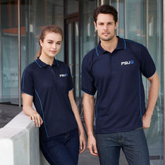 Ladies CoolDry Breathable Polyester Sports Knit Polo