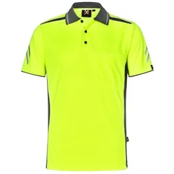 Day Compliant Reflective Polo with Vented Back