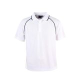 Kids CoolDry Mesh Sports Polo with Contrast Piping