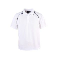 Kids CoolDry Mesh Sports Polo with Contrast Piping
