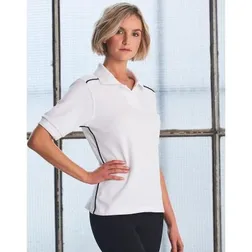 Pure Cotton Dobby Mesh Knit Tees for Women