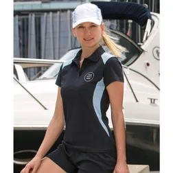PS32A Ladies Winner TrueDry Contrast Short Sleeve Uniform Polo Shirts