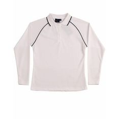 Ladies Long Sleeve CoolDry Mesh Raglan Polo