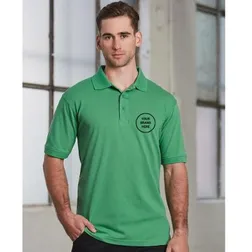 PS55 Darling Harbour 100% Cotton Branded Polos With Stretch