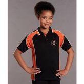CoolDry Youth Contrast Panel Polos